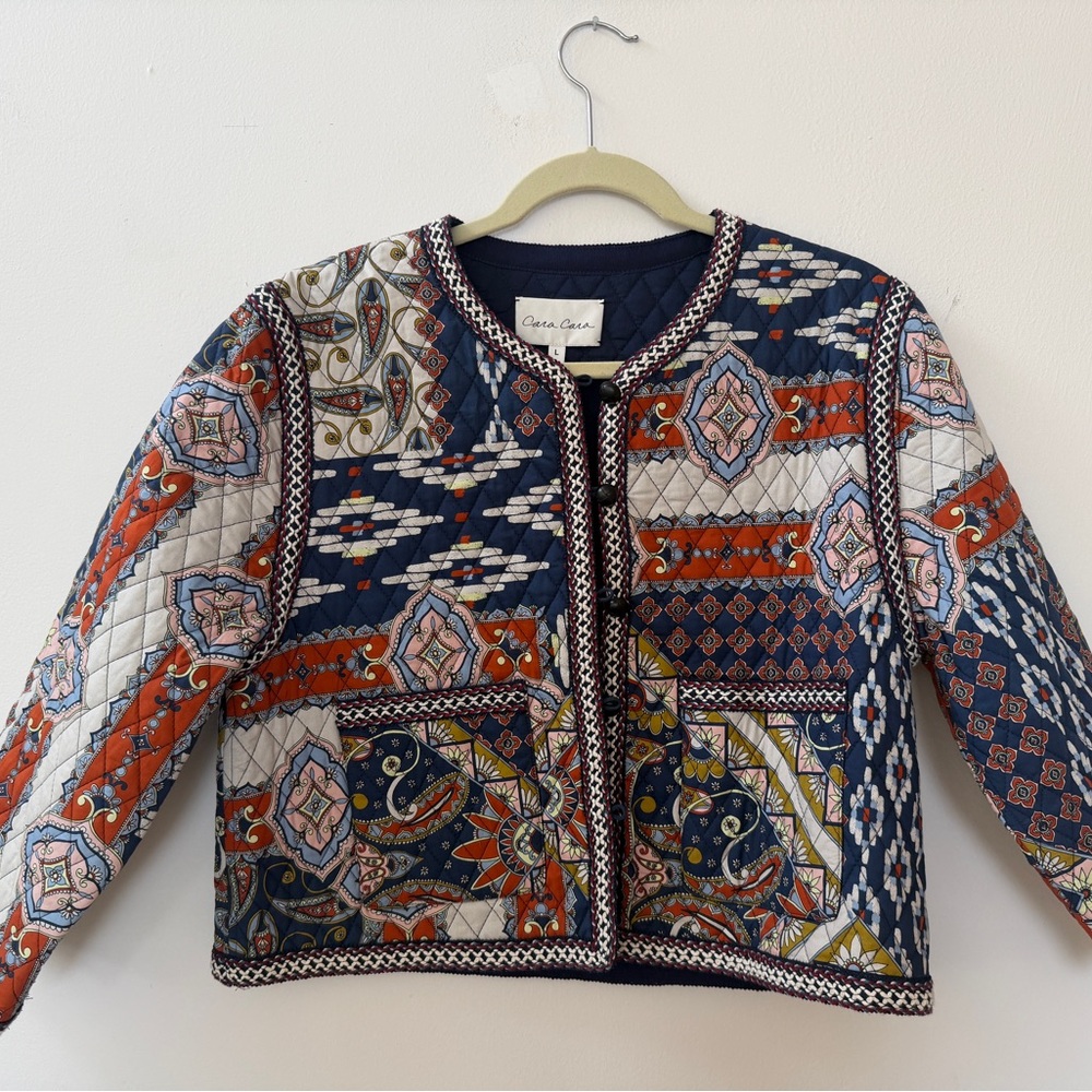 Cara Cara Marissa Jacket Charming Quilted Patterned Kids Jacket - NWT